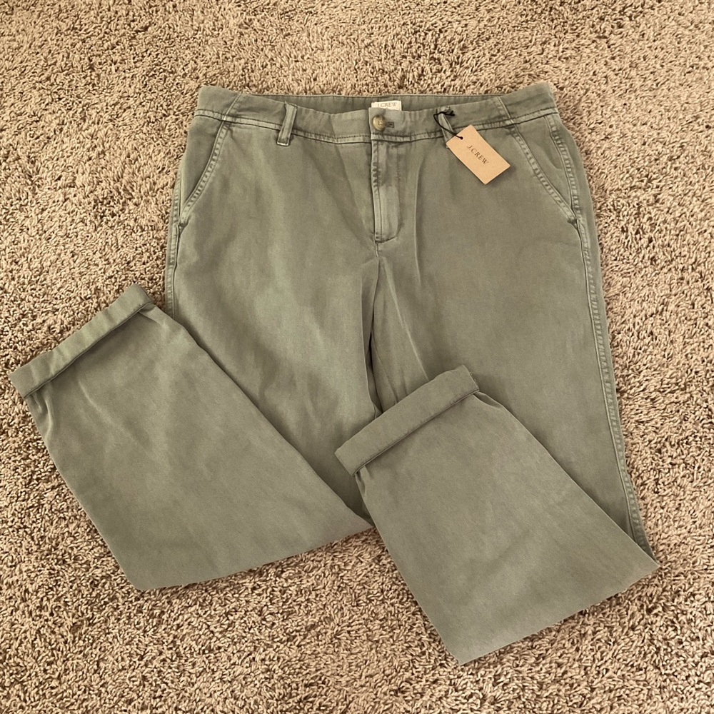 NWT J. Crew Comfy Trouser Look Jeans, Women’s Sz 8